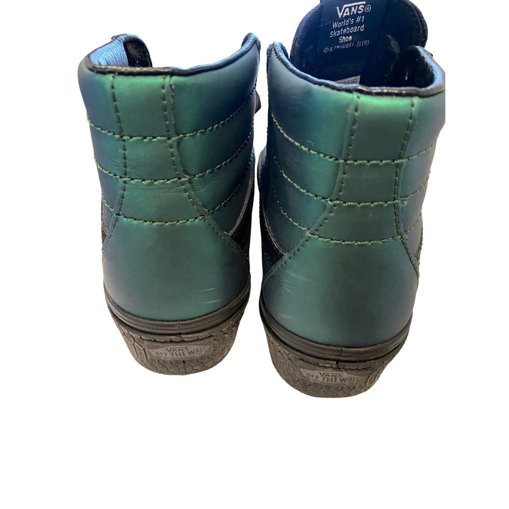 Vans‎ Harry Potter Morsmordre Green Iridescent Slytherin Sneakers Size 7 Women - Picture 8 of 12